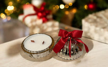 Load image into Gallery viewer, Christmas Bauble Candle - Christmas Tree Fragrance
